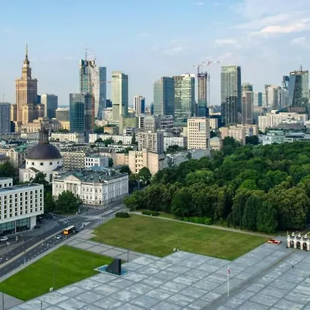 Super Apartament Sawa 2 Metro Wifi 500 Mbs Tv'50 Netflix Hbo Appletv+ Warsaw Exterior photo