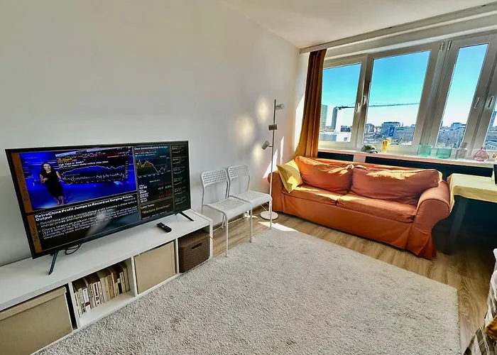 Super Apartament Brown 2X Metro Nowy Wifi Netflix Spotify Panorama Miasta