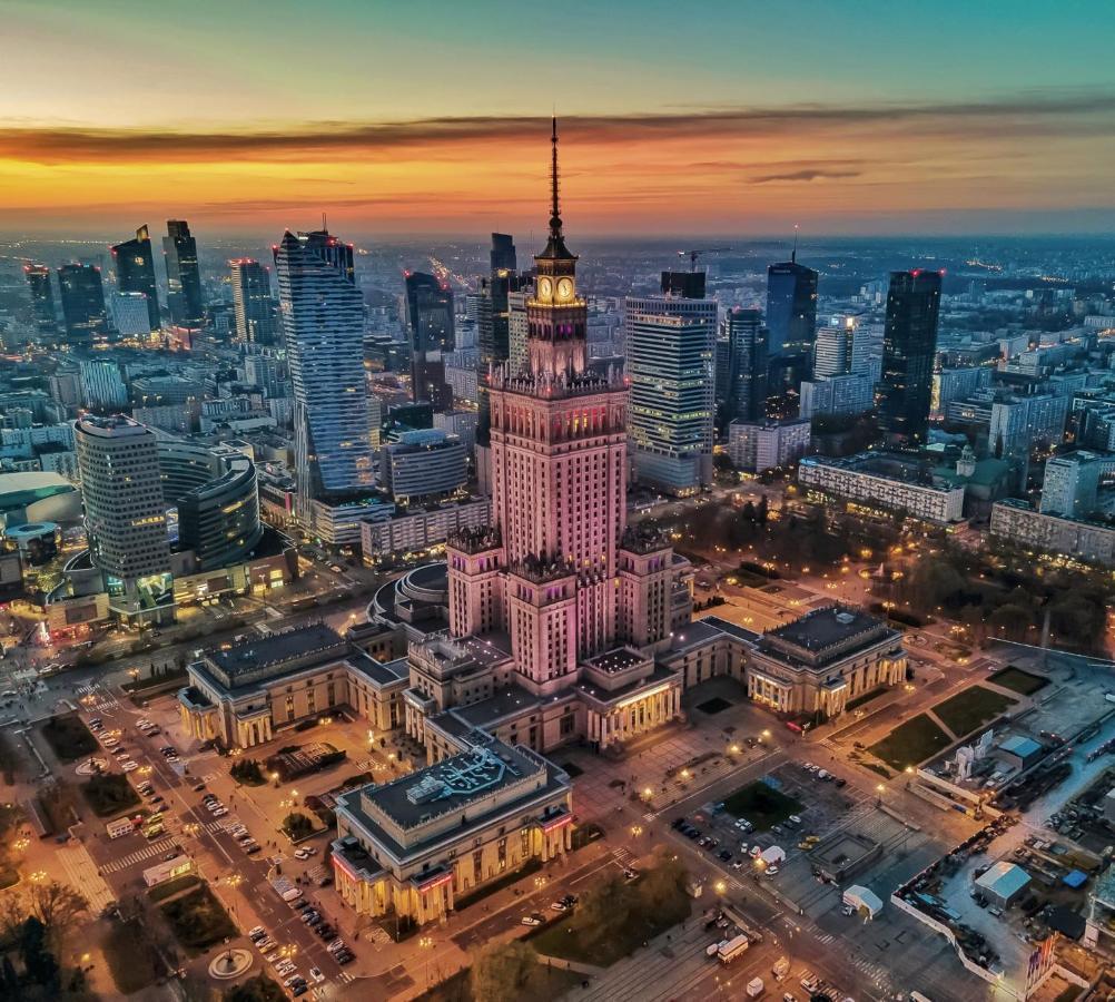 Apartment Super Brown 2x Metro Nowy Wifi Netflix Spotify Panorama Miasta Warsaw